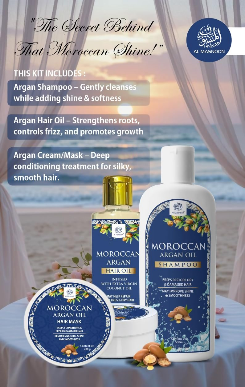 Al Masnoon Moroccan Hair Care Kit