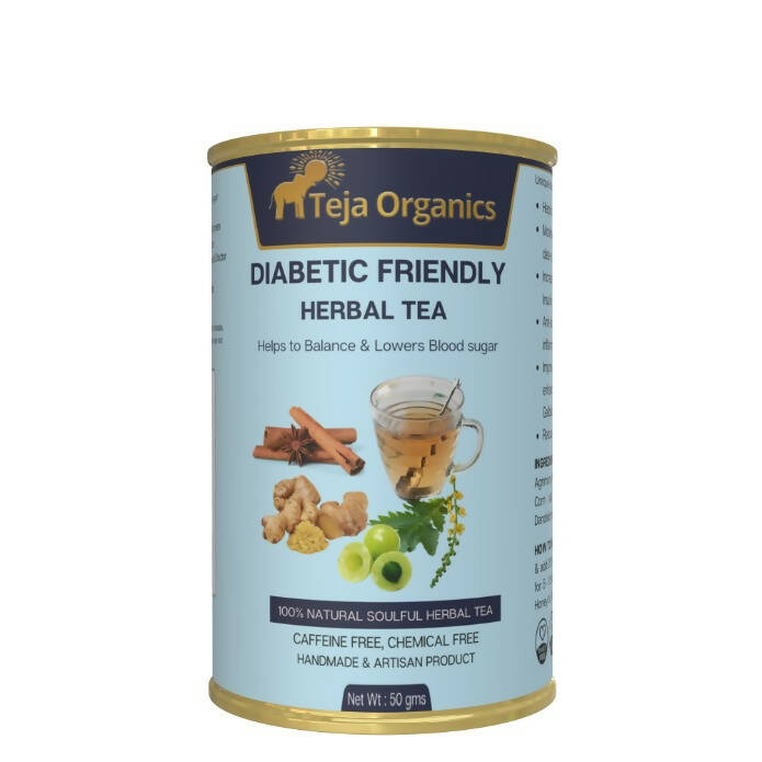 Teja Organics Diabetic Friendly Herbal Tea - Distacart