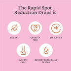 Foxtale Milky Way Rapid Spot Reduction Drops with 3% Tranexamic Acid Serum & Niacinamide - Reduces Marks and Hyperpigmentation, Evens Out Skin Tone