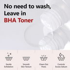 Isntree Chestnut BHA 0.9% Clear Toner