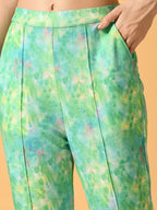 Myshka Women's Multi Slim Fit Party Trouser
