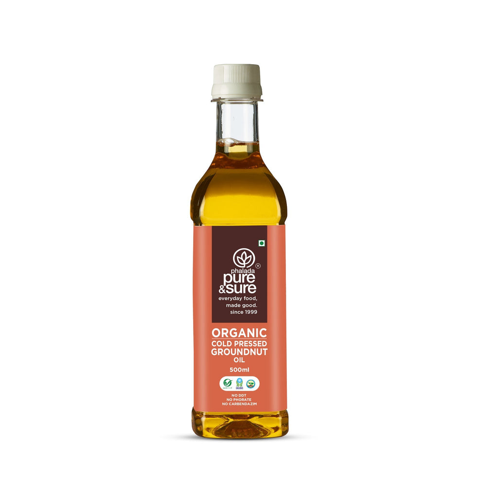 Pure & Sure Organic Groundnut Oil - Distacart