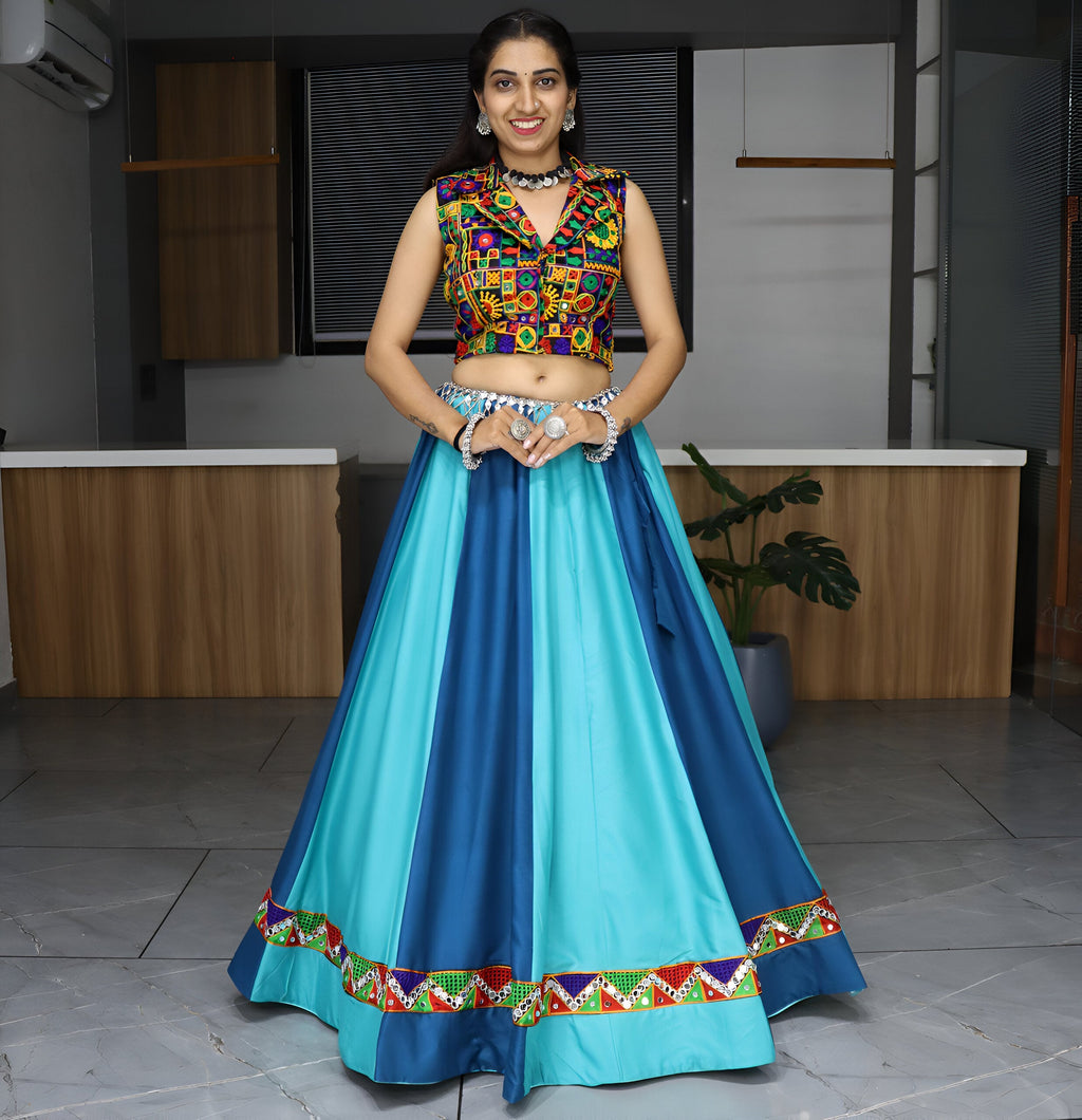 Lehenga Mart Navratri Lehenga Choli - MultiColor