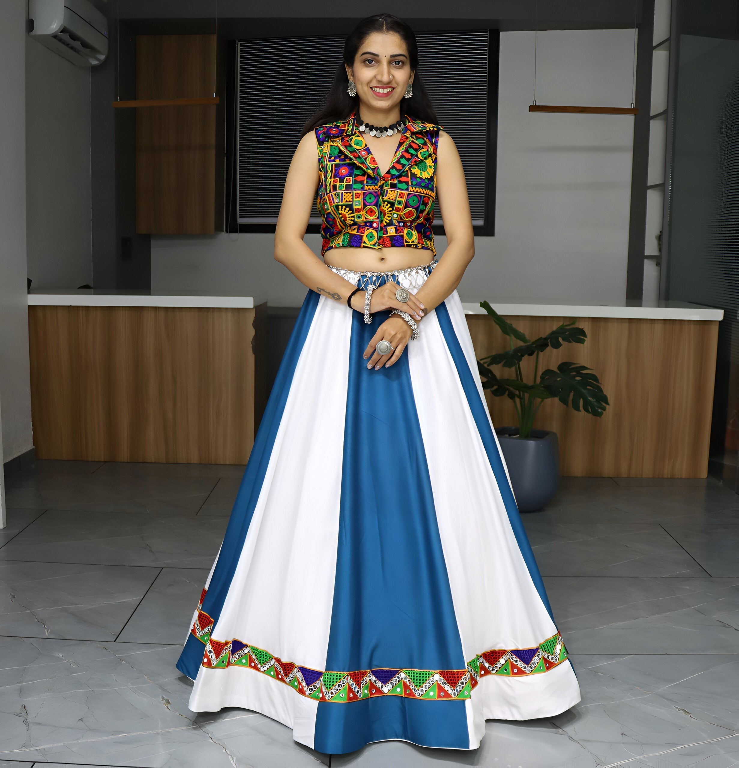 Lehenga Mart Navratri Lehenga Choli - MultiColor