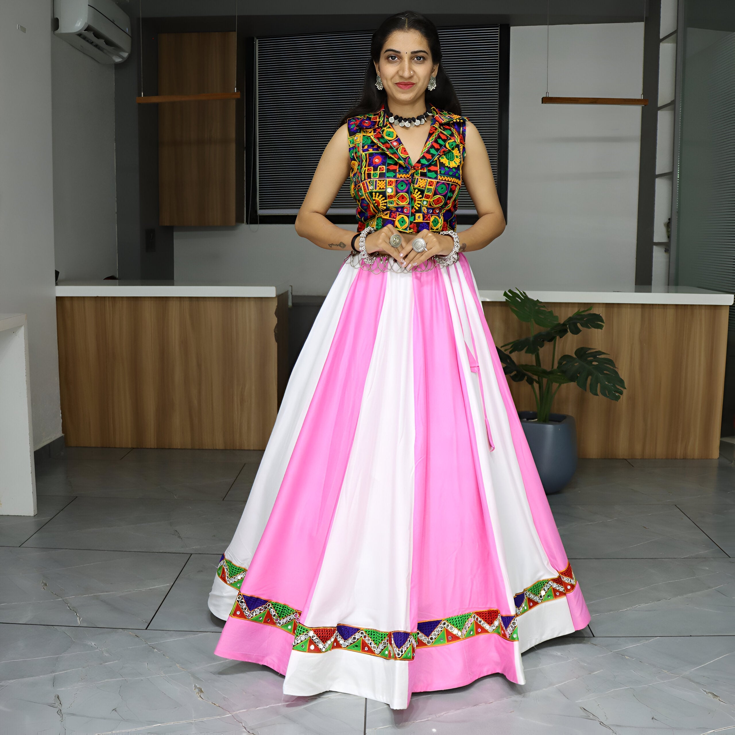 Lehenga Mart Navratri Lehenga Choli - MultiColor