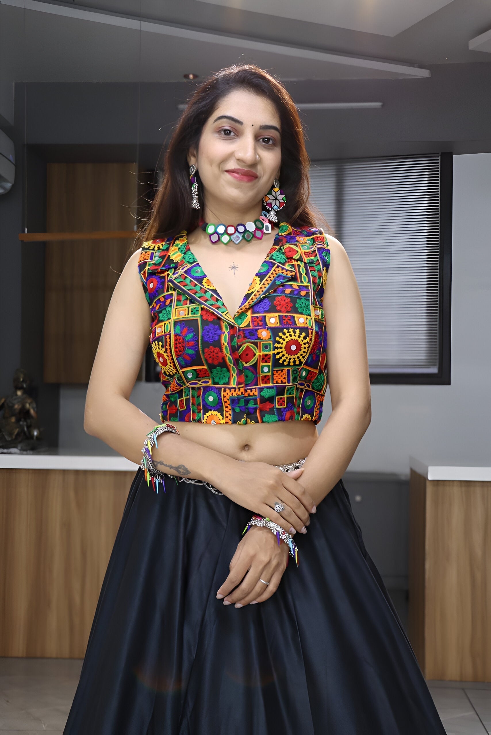 Lehenga Mart Navratri Lehenga Choli - MultiColor