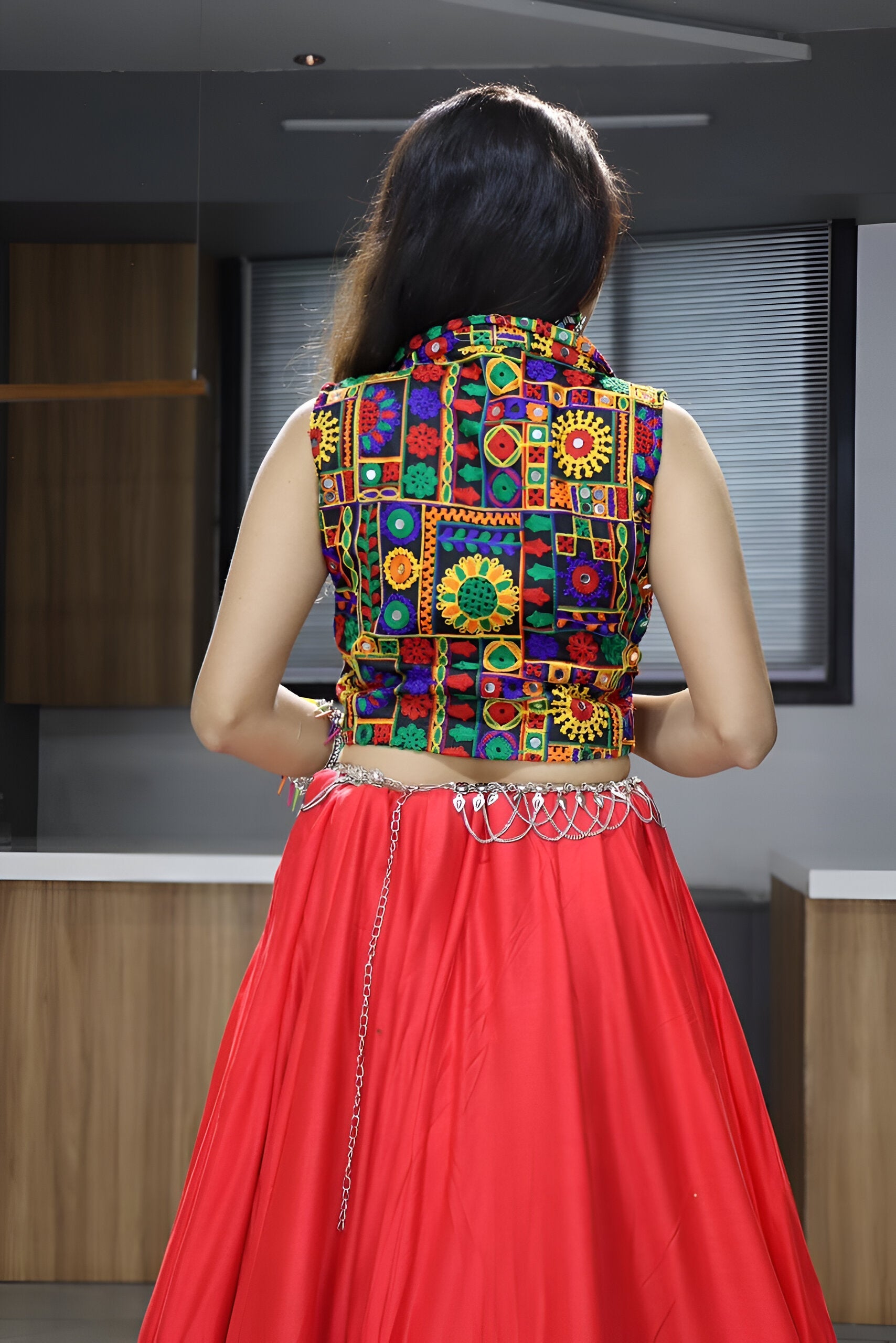 Lehenga Mart Navratri Lehenga Choli - MultiColor