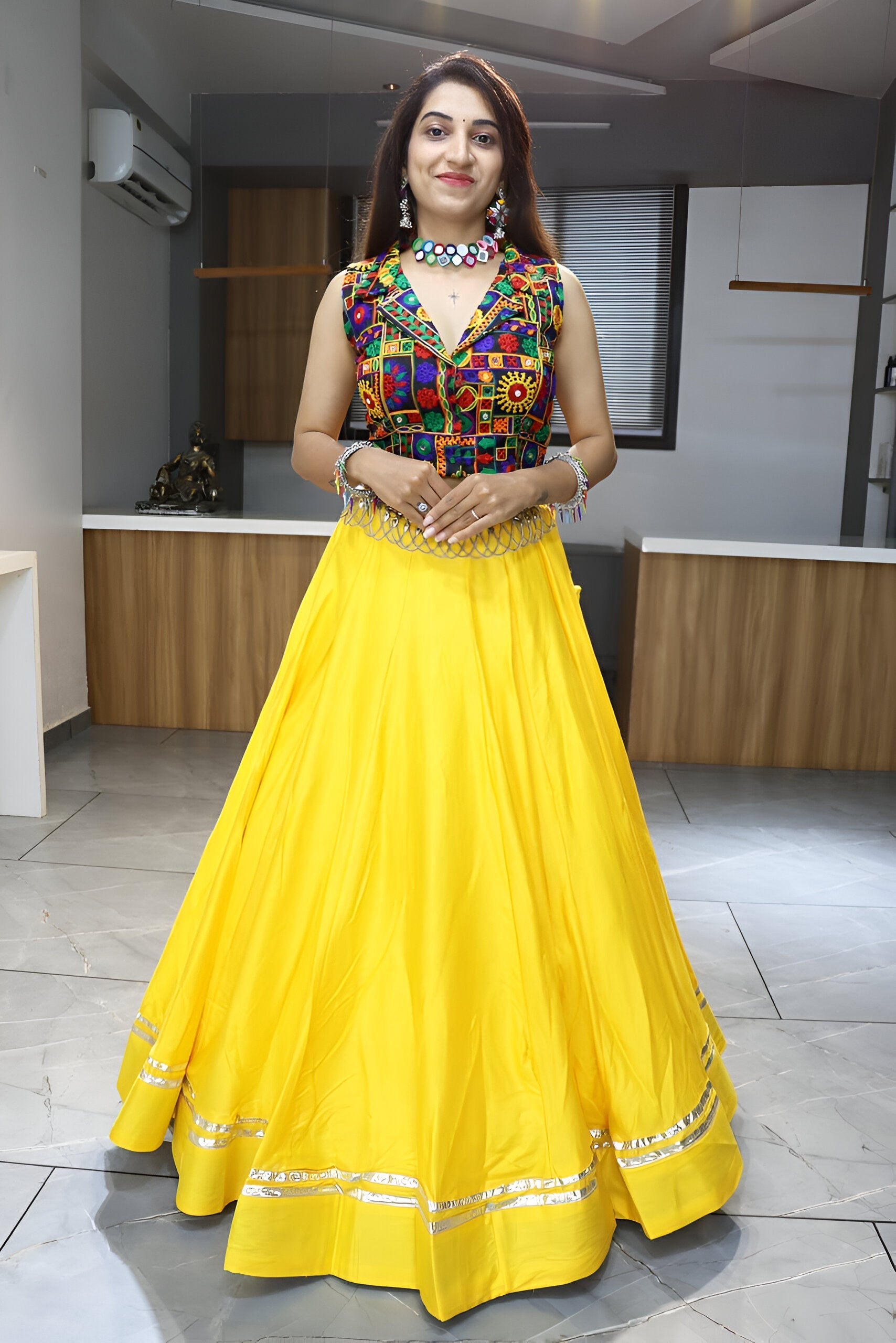 Lehenga Mart Navratri Lehenga Choli - MultiColor