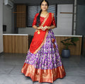Lehenga Mart Designer Bollywood Style Wedding Lehenga Choli - Purple