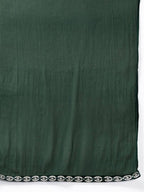 Yufta Women's Rayon Kurti With Pant Dupatta Set