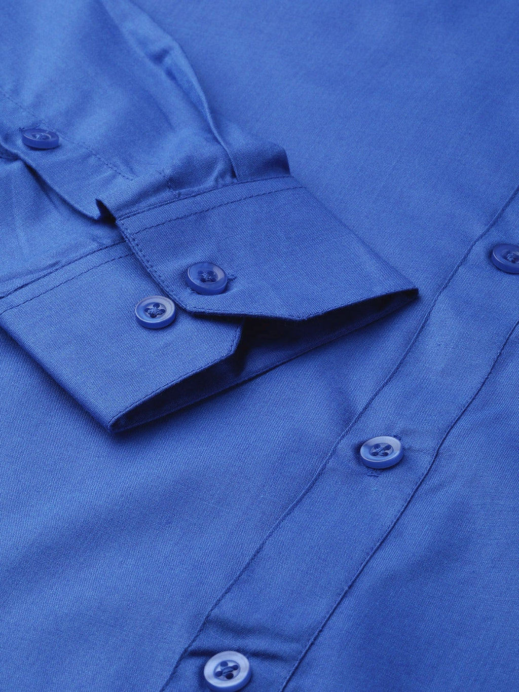 Jainish Men's Cotton Solid Royal Blue Formal Shirt's ( SF 361Royal ) - Distacart