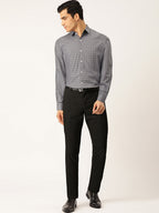 Jainish Grey Men's Cotton Printed Formal Shirts ( SF 716Grey ) - Distacart