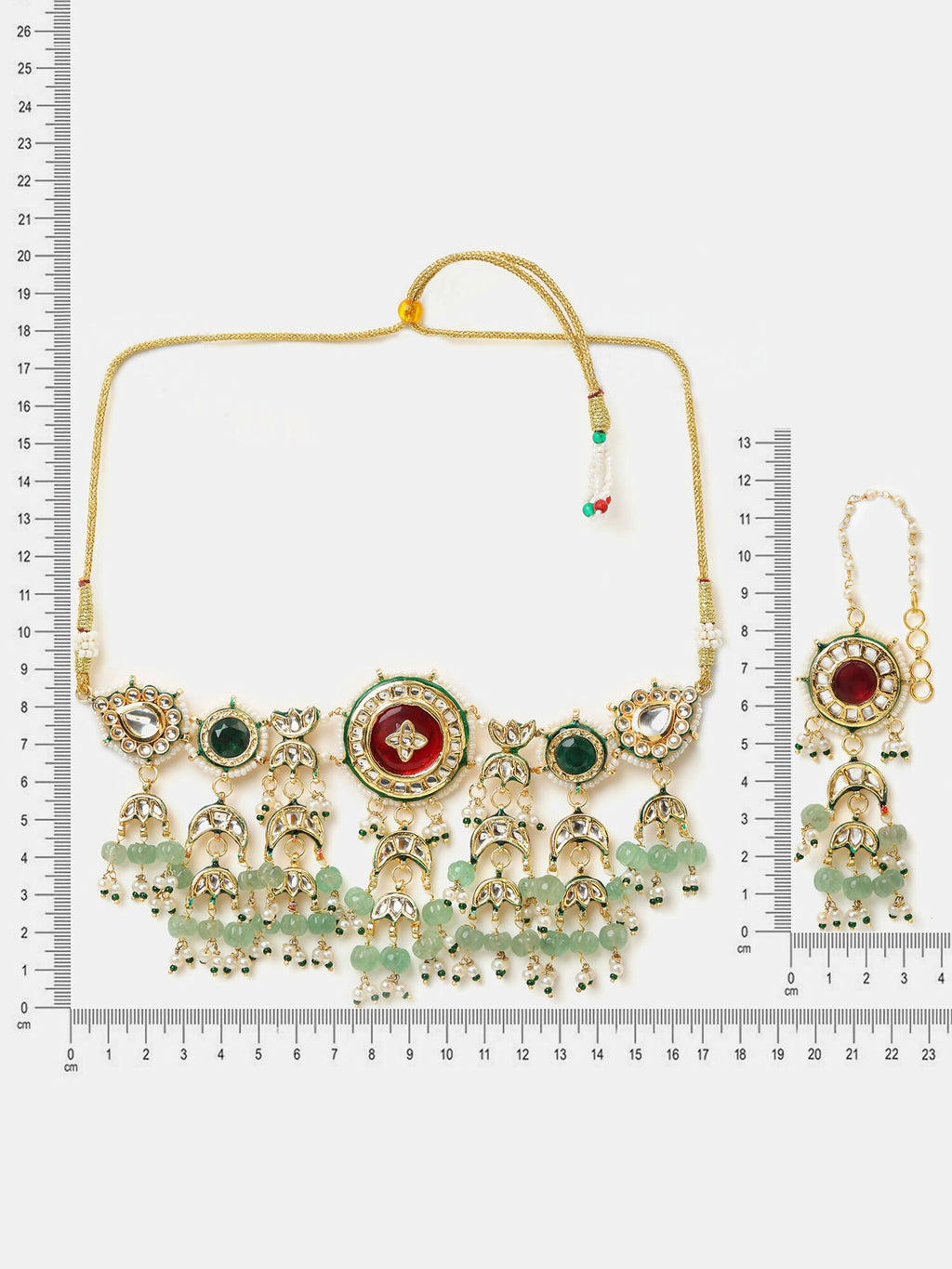 Ruby Raang Royal Choker Set