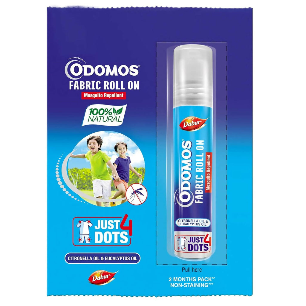 Odomos Mosquito Repellant Fabric Roll On - Distacart