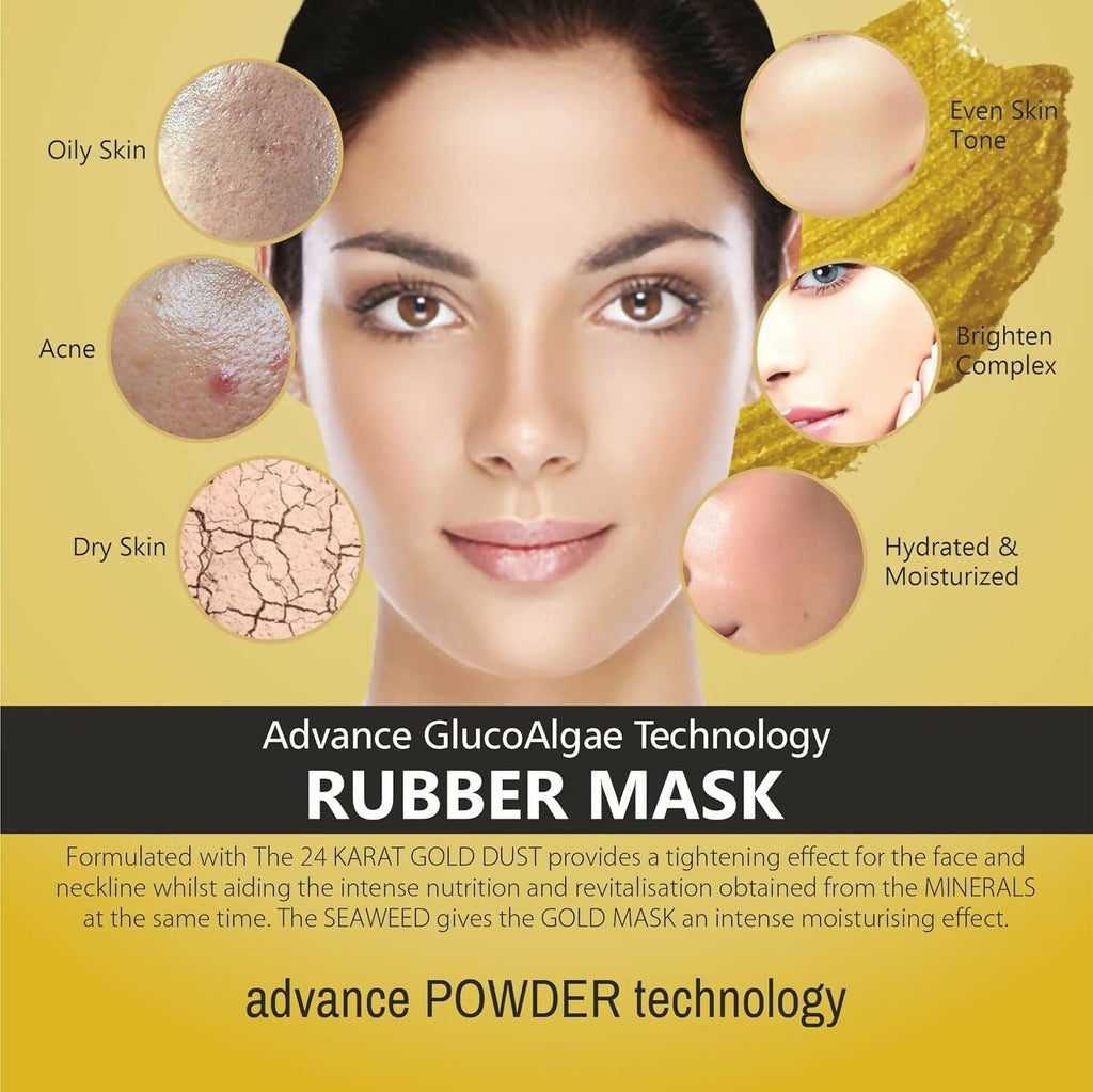 Purobio Algae Peel Off Face Mask 24k gold Facial Mask