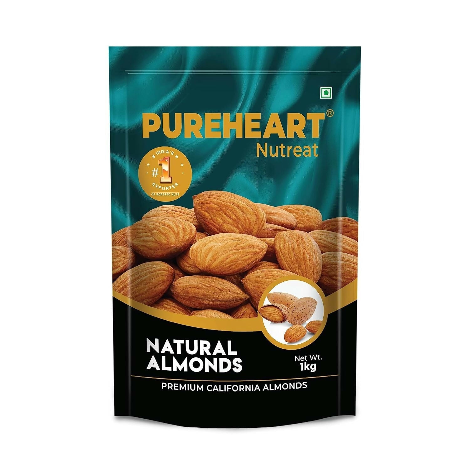 Pureheart Nutreat Natural Almonds - Distacart