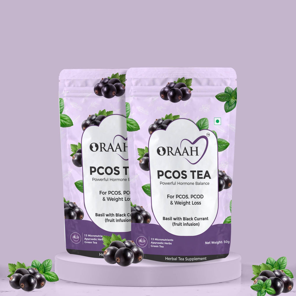Oraah Basil Black Currant Tea loose leaf