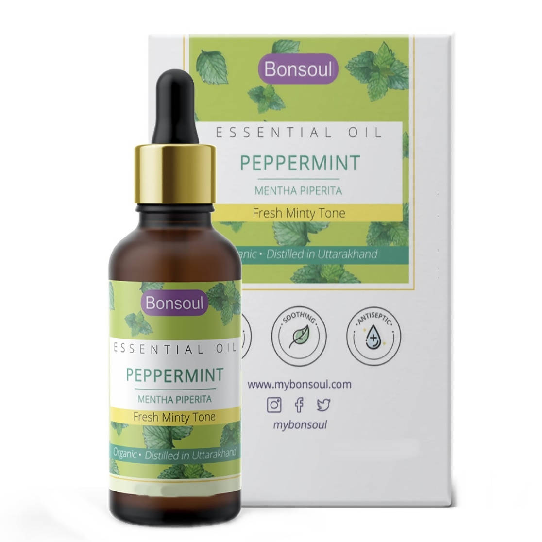 Bonsoul Peppermint Essential Oil
