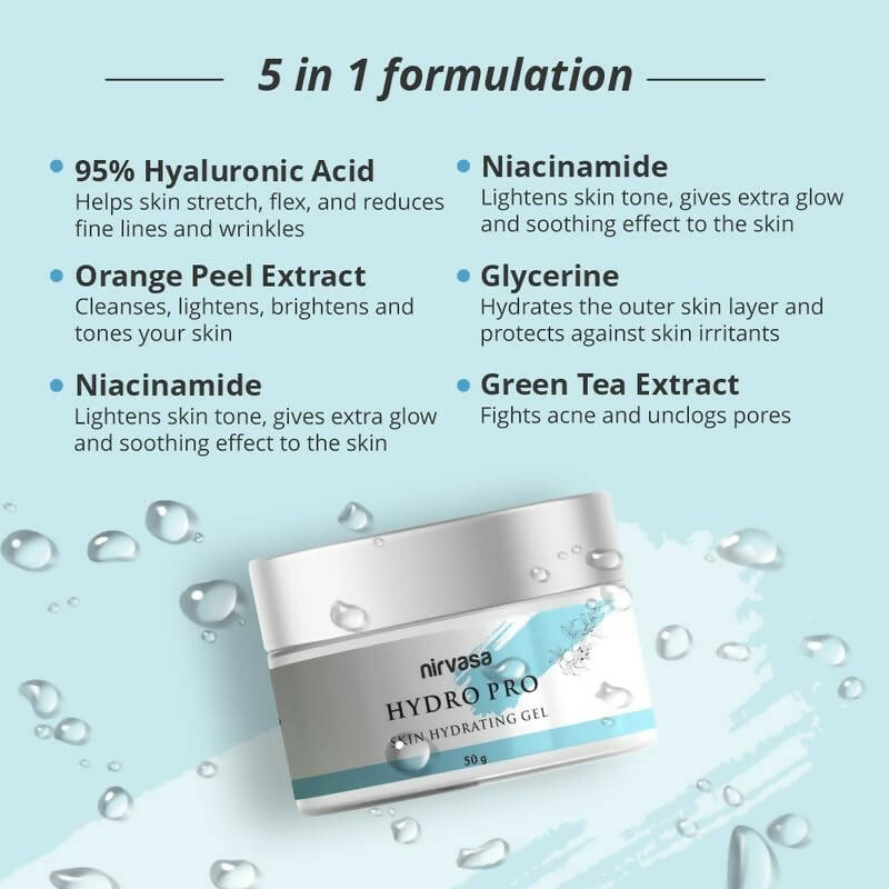 Nirvasa Hydro Pro Skin Hydrating Gel