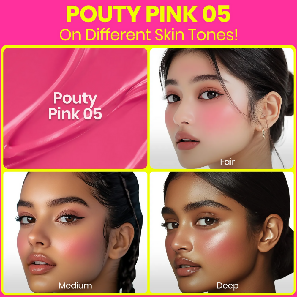 NY Bae Dewy Creme Blush – Pouty Pink 05 - Distacart