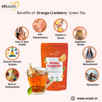 Oraah Cranberry Orange Green Tea - Distacart