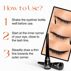 Nourish Mantra Liquid Eyeliner All-Day with Glycerine for Bold & Dramatic Eyes with SPF