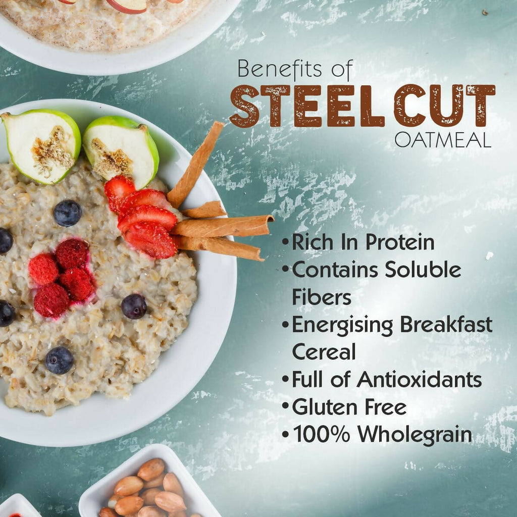 Nutriorg Gluten Free Raw Steelcut Oats