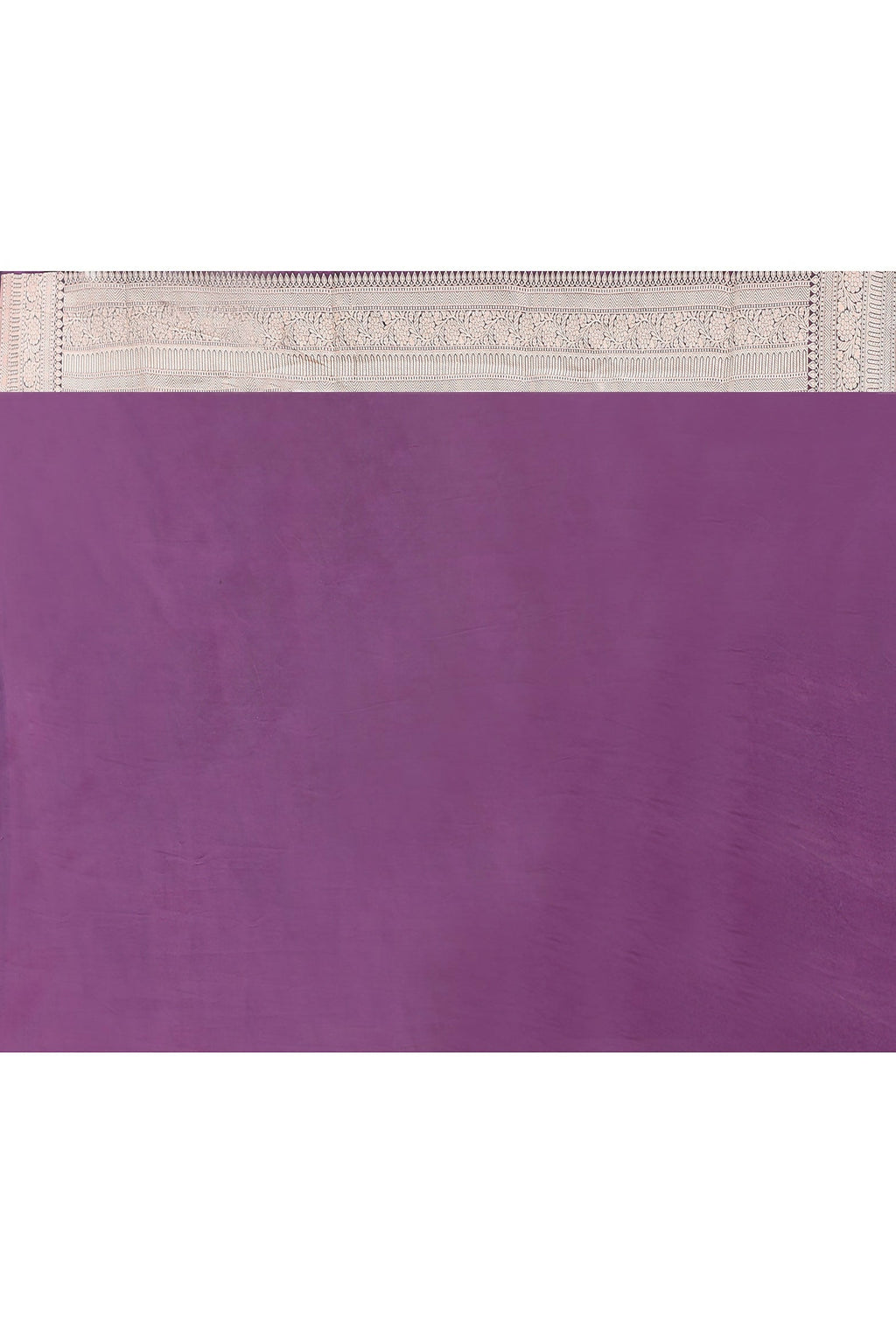 Joban Fashion Purple Pure Katan Pure Handloom Banarasi Silk Saree