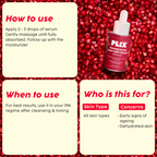 PLIX The Plant Fix 0.6% Retinol Dewy Serum, Anti Ageing Night Cream & Vitamin C Face Wash Cleanser