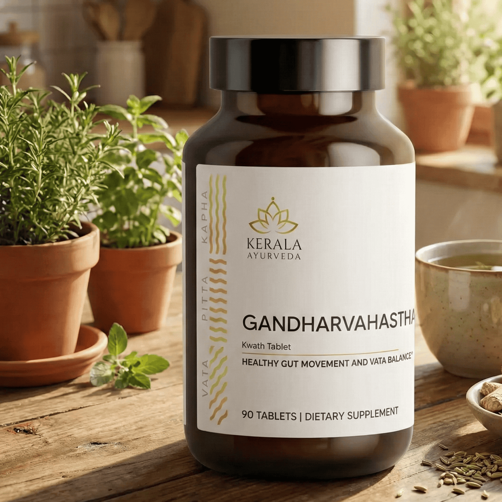 Kerala Ayurveda USA Gandharvahasthadi Kwath Tablets
