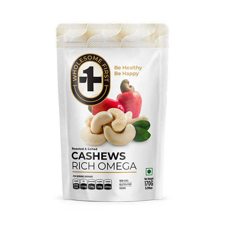 Wholesome First Roasted & Salted Cashews