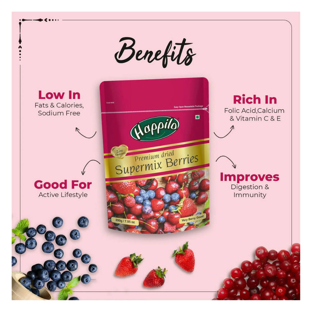 Happilo Healthy & Sweet Premium Dried Berries Mix