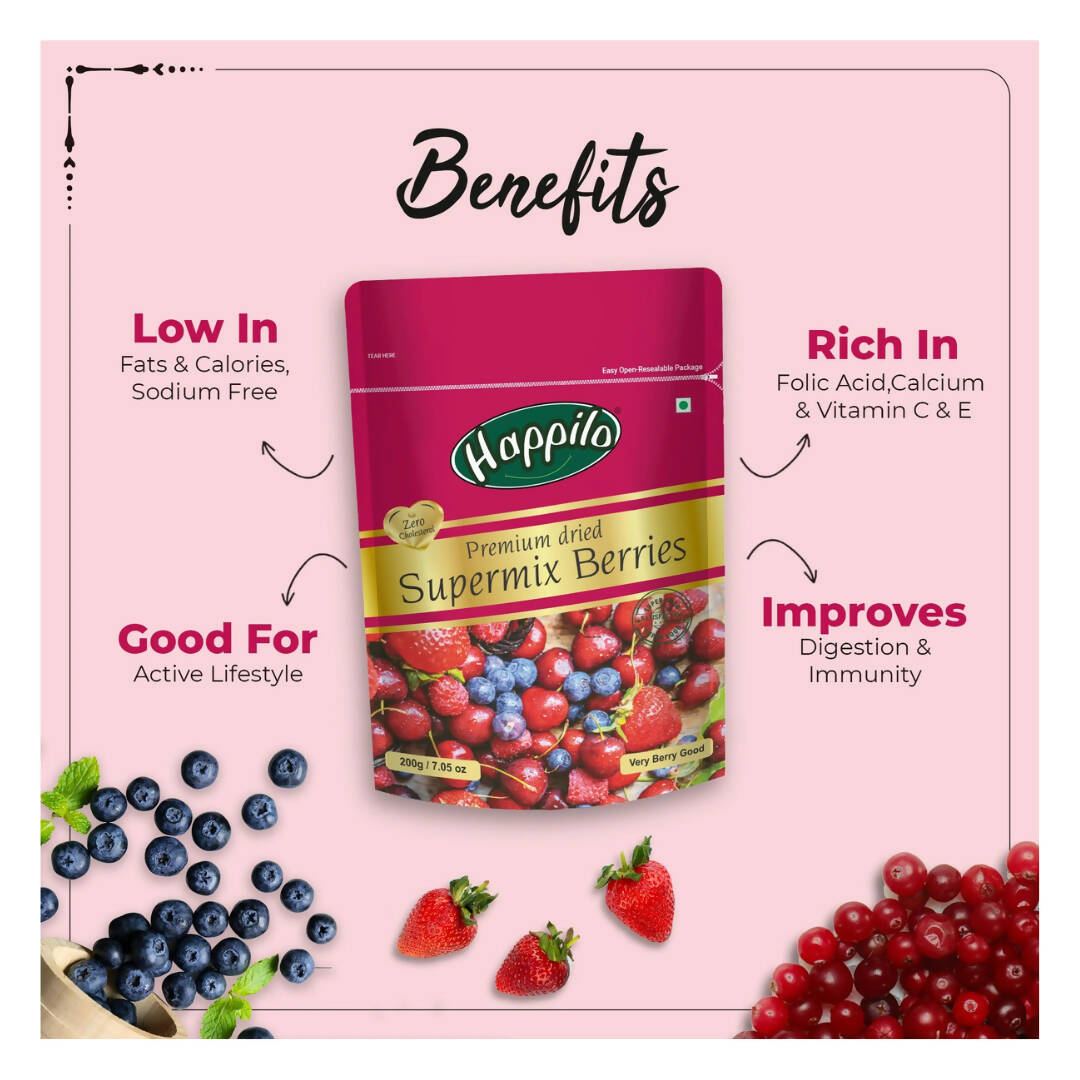 Happilo Healthy & Sweet Premium Dried Berries Mix