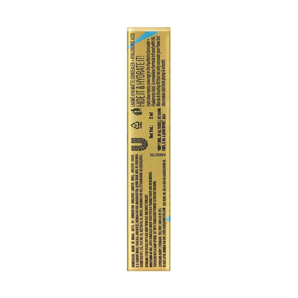 Lakme 9 To 5 Hya Matte Liquid Concealer - Nude