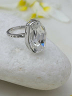 Crystal Ring- Ruby Raang