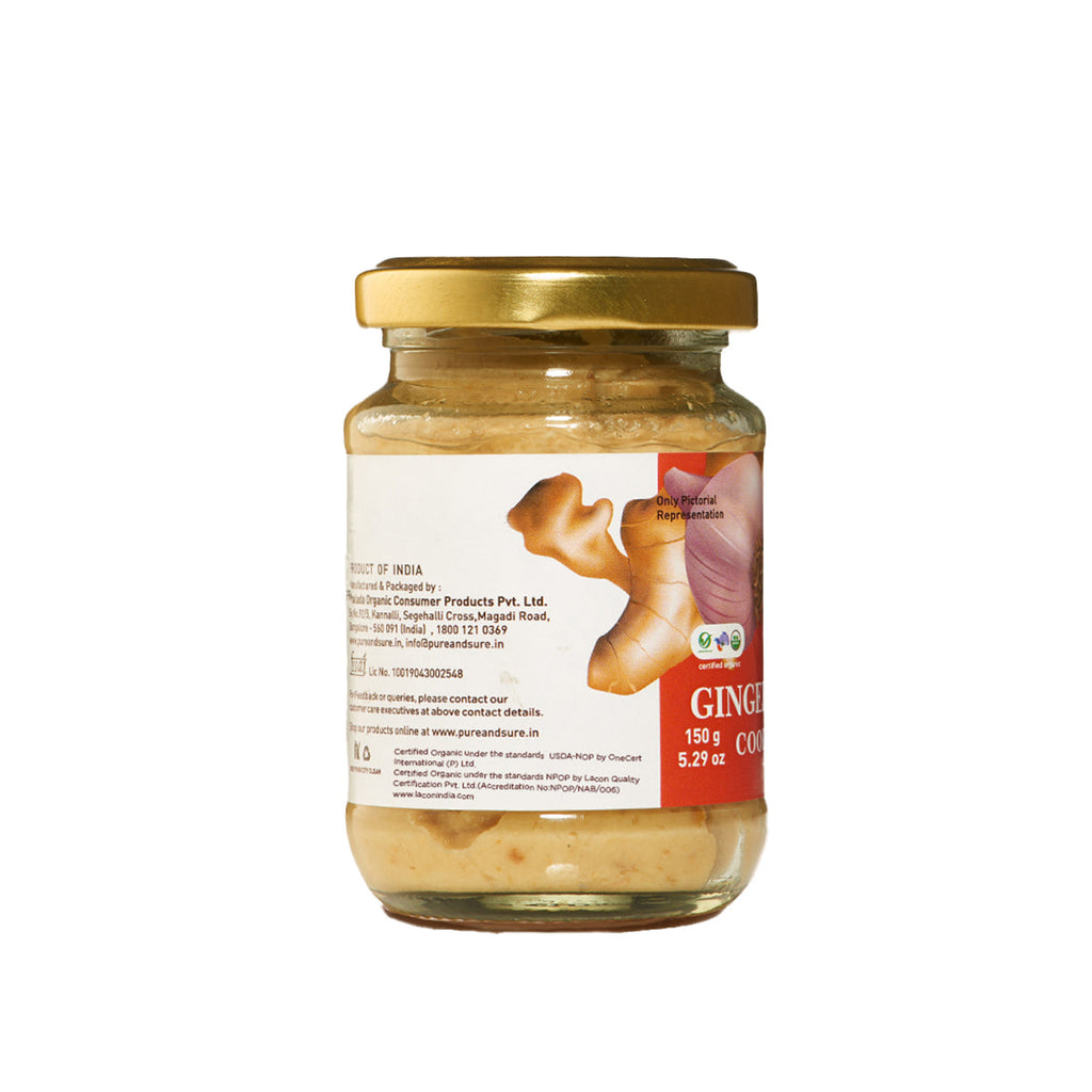 Pure & Sure Organic Ginger Garlic Paste - Distacart