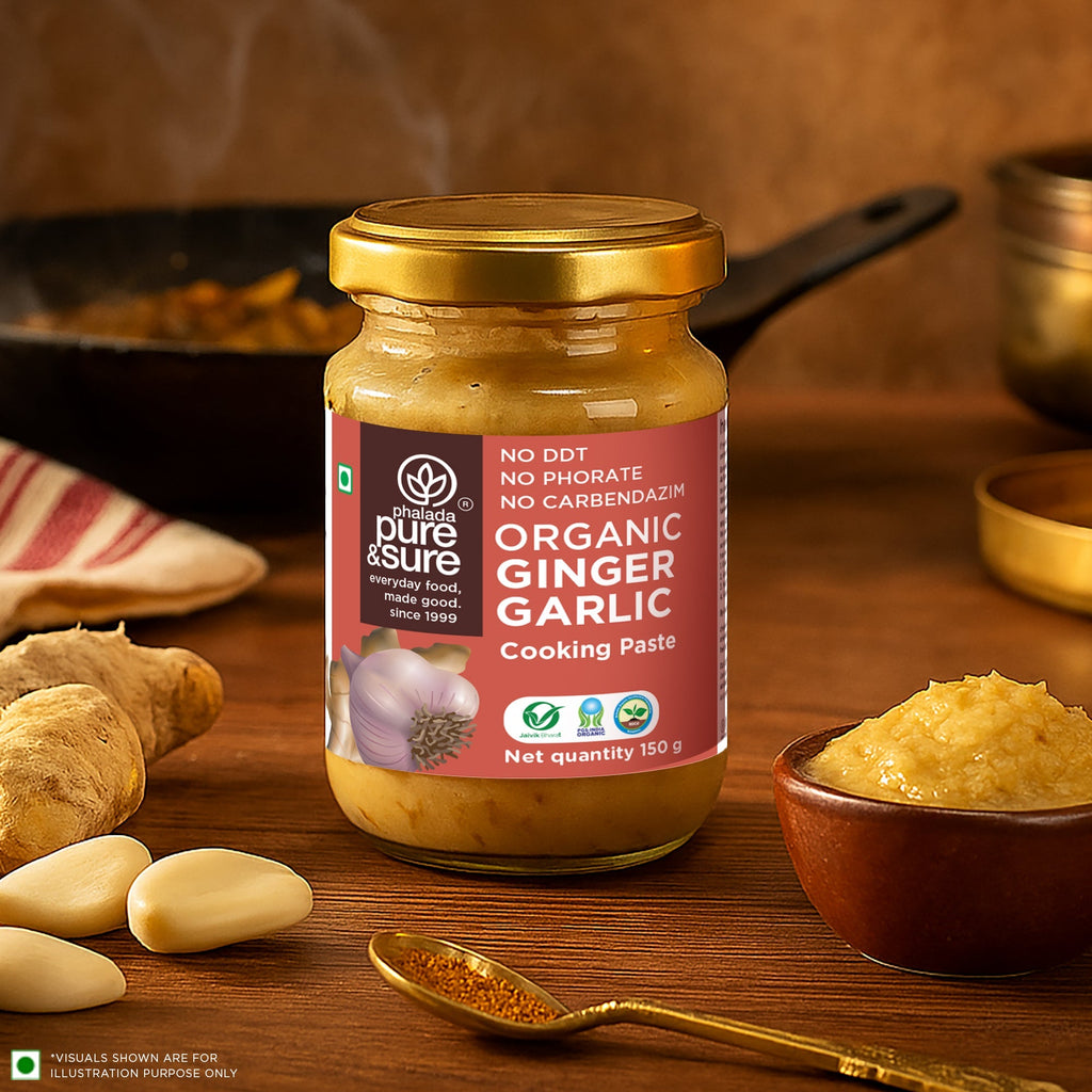 Pure & Sure Organic Ginger Garlic Paste - Distacart
