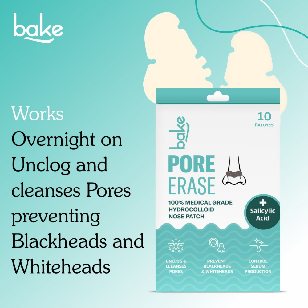 Bake 2% Salicylic Acid Pore Erase Nose Strips