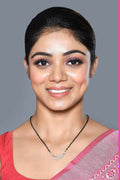 Joban Fashion Women Golden White Ad Mangalsutra With Chain And Without Earrings - Distacart