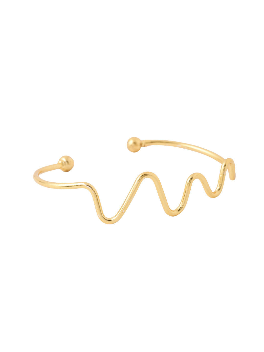 NVR Women Gold Plated Adjustable Kada Bracelet - Distacart