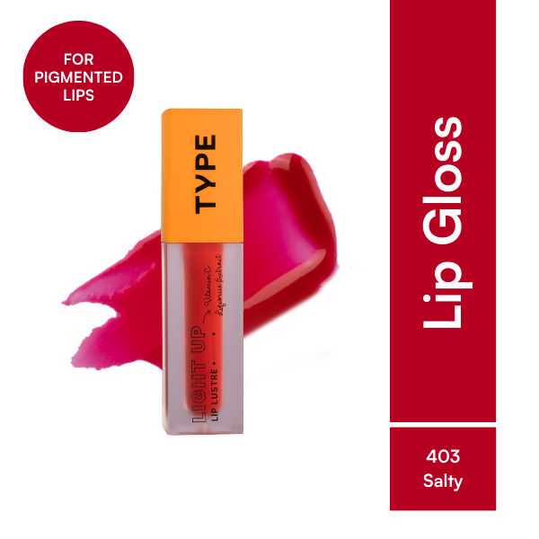 Type Beauty Light Up Lip Luster - Salty 403