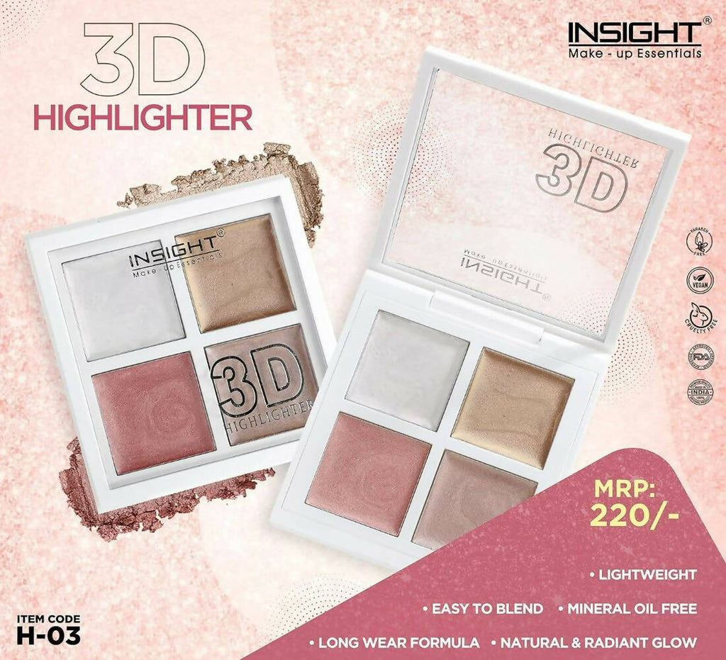 Insight Cosmetics 3D Highlighter - Distacart