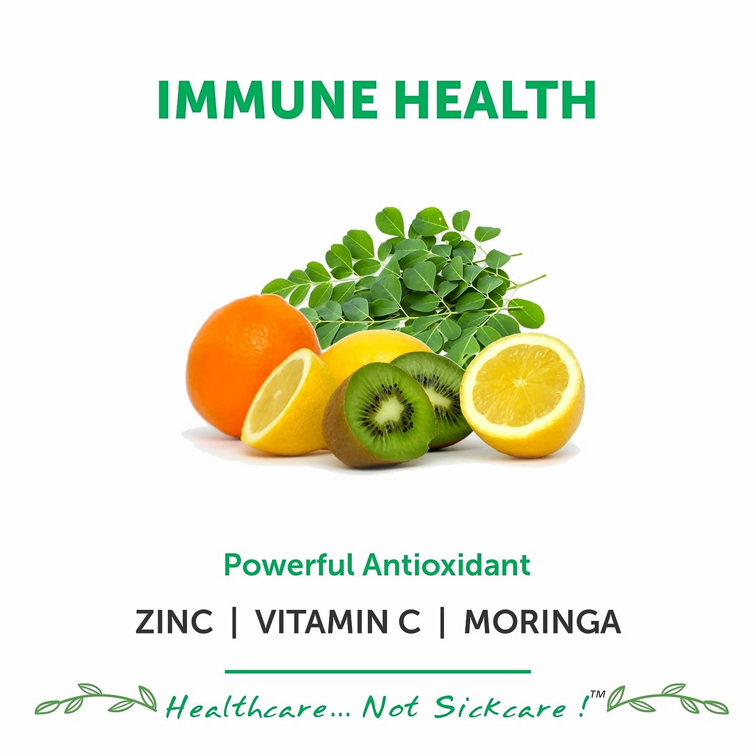 Bliss Welness Zinc Vitamin C+ Moringa Tablets - Distacart