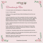Natural Vibes Kwansha Face Massager with Free Gold Beauty Elixir Oil