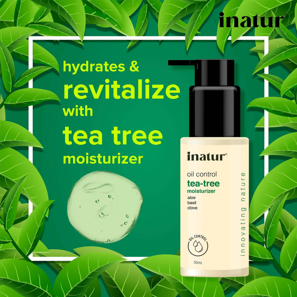 Inatur Tea Tree Facial Gel - Distacart