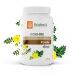 Krishna'S Herbal & Ayurveda Gokhru Powder