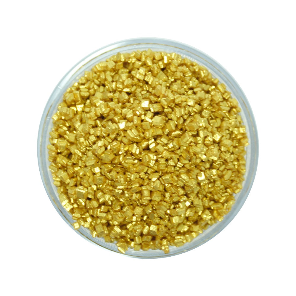 gold sparkling sugar100 gms