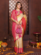 Anaita Banarasi Tissue Silk Saree - Distacart