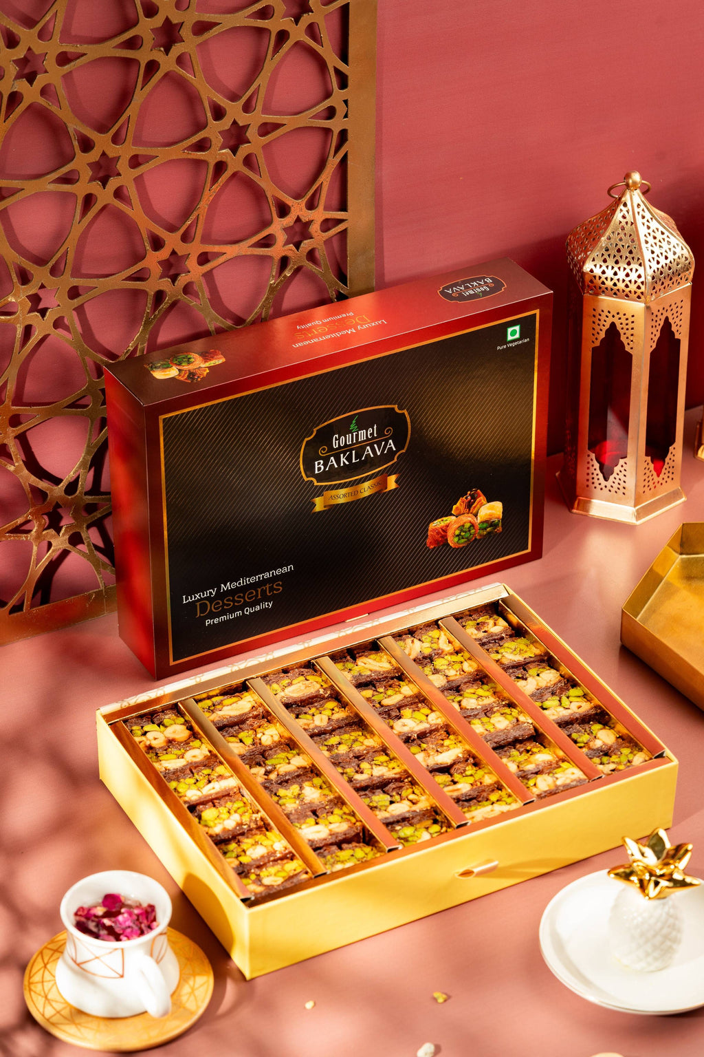 Gourmet Baklava Chocolate Dry Fruit Baklava - Distacart