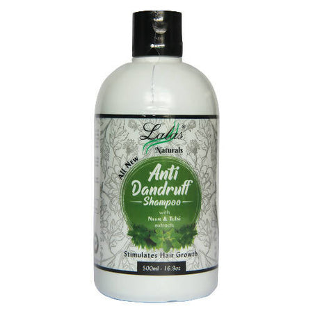Lalas Natural Anti Dandruff Shampoo with Neem & Tulsi